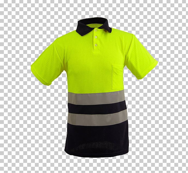 T-shirt Polo Shirt Sleeve High-visibility Clothing PNG, Clipart, Active Shirt, Black, Brand, Clothing, Collar Free PNG Download