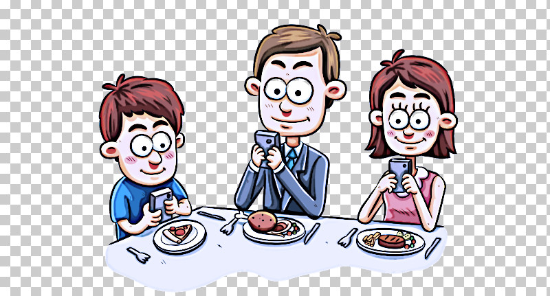Cartoon Meal Junk Food Sharing Food PNG, Clipart, Breakfast, Cartoon, Conversation, Cuisine, Dish Free PNG Download