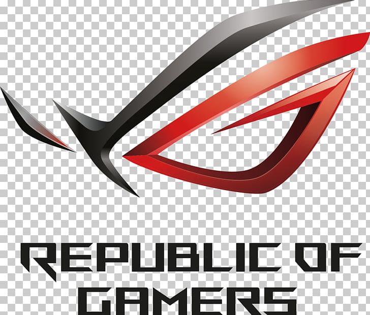 Logo Brand Asus Republic Of Gamers Product Design PNG, Clipart, Asus, Automotive Design, Brand, Electronic Sports, Line Free PNG Download