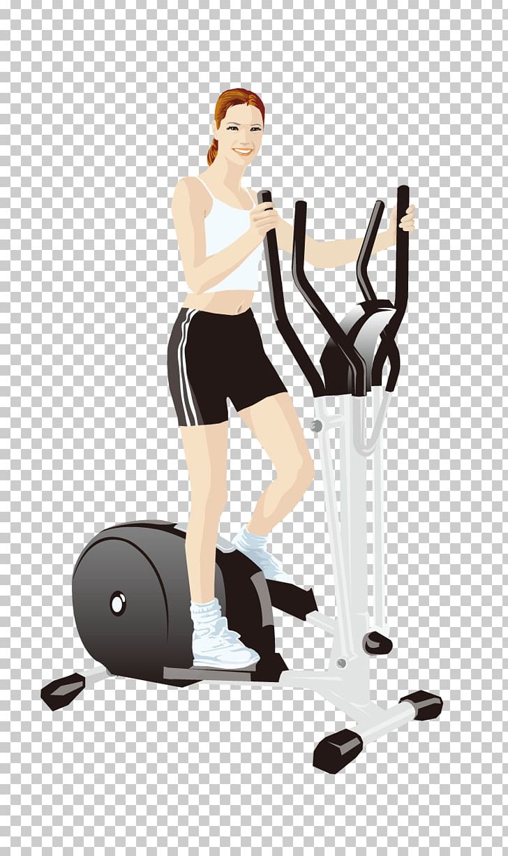 Physical Fitness Treadmill Exercise Ball Exercise Equipment PNG, Clipart, Aerobics, Arm, Beautiful, Beautiful Girl, Cartoon Free PNG Download