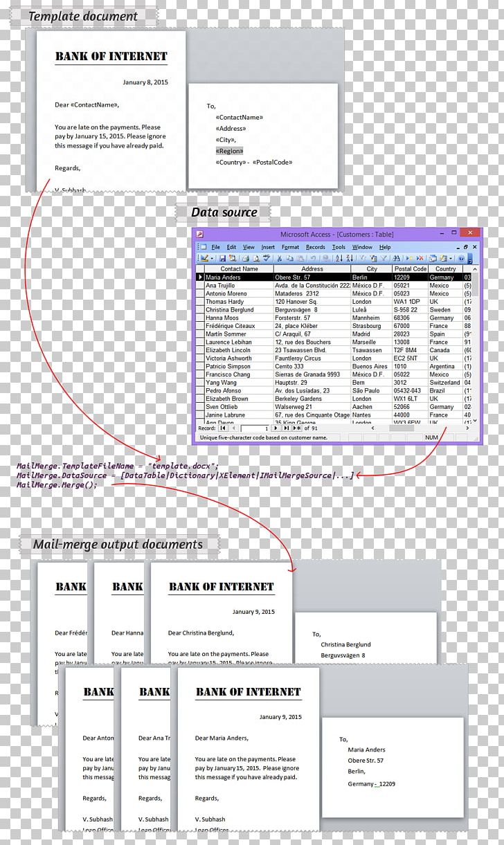Template Web Page Mail Merge Microsoft Word OpenOffice PNG, Clipart,  Free PNG Download