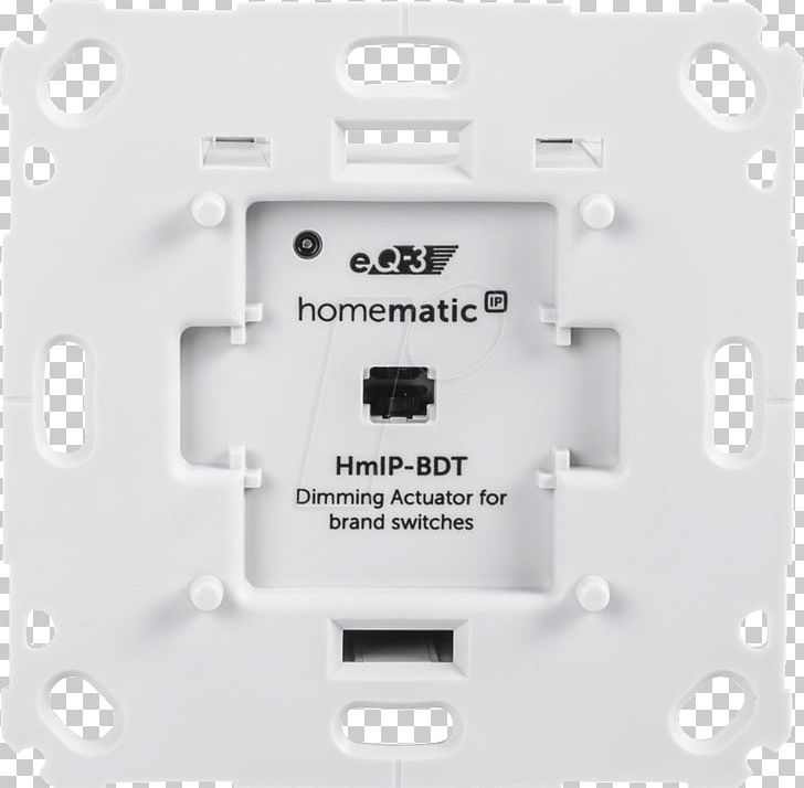 Homematic IP Wireless Dimmer Actuator HmIP-BDT EQ-3 AG Home Automation Kits ELV Elektronik PNG, Clipart, Ac Power Plugs And Sockets, Actuator, Dimmer, Electrical Switches, Electric Current Free PNG Download