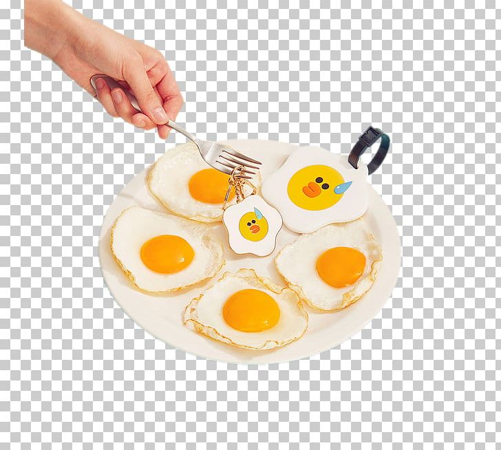Fried Egg Hamburger LINE PNG, Clipart, Breakfast, Chicken Egg, Cuteness, Dish, Dishware Free PNG Download