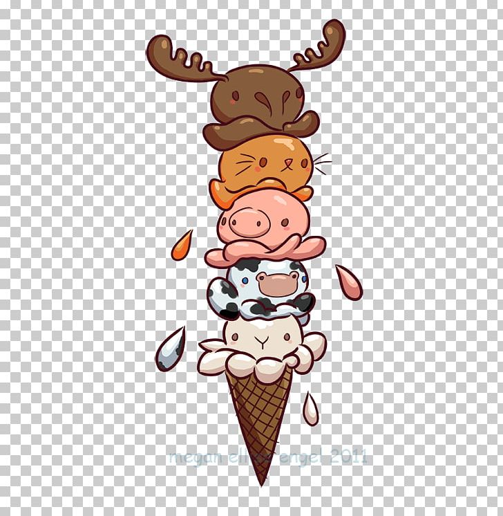 Ice Cream Cones T-shirt Woot Critters PNG, Clipart, Creation Myth, Critters, Dairy Product, Deer, Fictional Character Free PNG Download