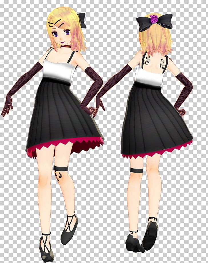 Kagamine Rin/Len Vocaloid MikuMikuDance Hatsune Miku: Project DIVA 2nd PNG, Clipart, Anime, Art, Clothing, Cosplay, Costume Free PNG Download