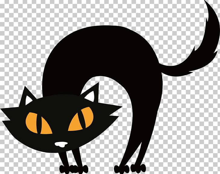 Black Cat Halloween Scalable Graphics PNG, Clipart, Black, Carnivoran, Cartoon, Cat Like Mammal, Dog Like Mammal Free PNG Download