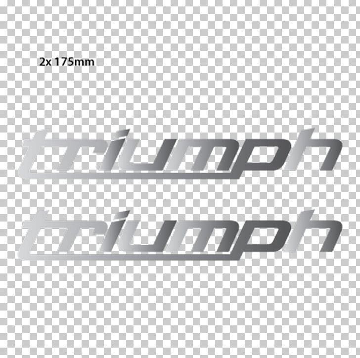 Logo Brand Emblem Triumph Motorcycles Ltd Decal PNG, Clipart, Automotive Exterior, Black And White, Brand, Car, Chrome Logo Free PNG Download