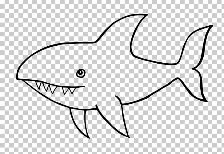 Great White Shark Drawing Line Art PNG, Clipart, Animals, Area, Art, Artwork, Beak Free PNG Download