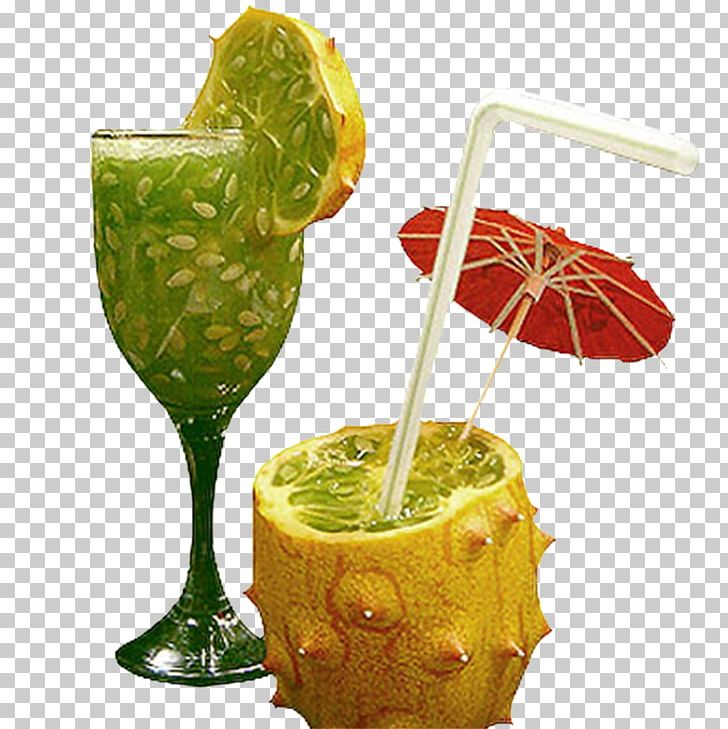 Juice Cocktail Garnish Health Shake Horned Melon Non-alcoholic Drink PNG, Clipart, Cocktail Garnish, Coffee Cup, Cucumber, Cup, Cup Cake Free PNG Download