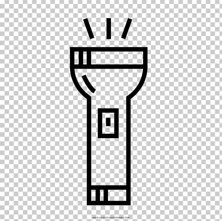 Coloring Book Drawing Flashlight Torch PNG, Clipart, Area, Ausmalbild