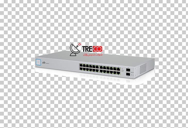 Ubiquiti UniFi Switch US-24 Network Switch Ubiquiti Networks Power Over Ethernet PNG, Clipart, Computer Network, Electronic Device, Ethernet Hub, Gigabit, Gigabit Ethernet Free PNG Download