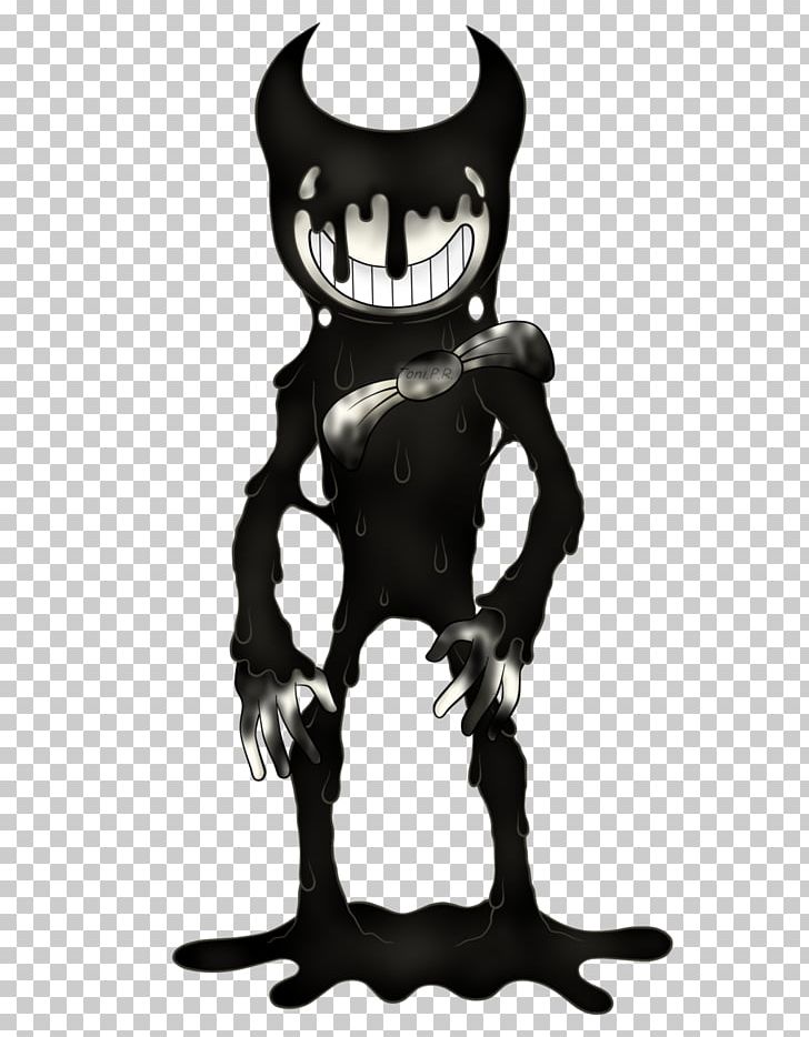 Bendy And The Ink Machine Drawing Digital Art Fan Art PNG, Clipart, Art, Bendy And The Ink Machine, Black, Black And White, Cartoon Free PNG Download
