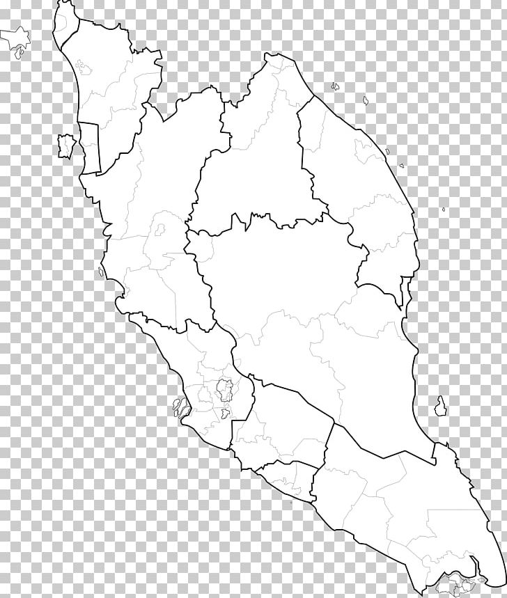 Peninsular Malaysia Federal Territories Blank Map Map PNG, Clipart, Area, Artwork, Black And White, Blank Map, Drawing Free PNG Download