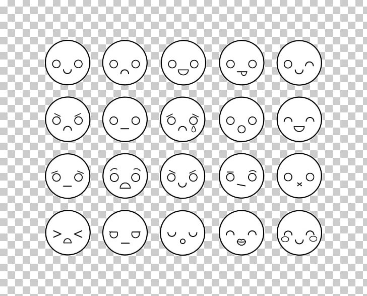 Emoticon Smiley Face Emotion PNG, Clipart, Angle, Area, Black And White, Circle, Clip Free PNG Download