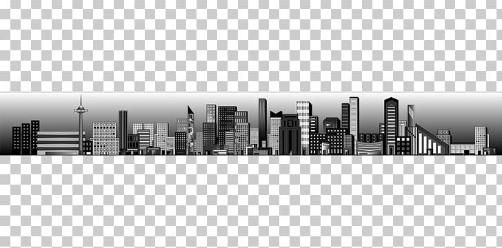 Skyline Skyscraper Building Architecture Real Estate PNG, Clipart, Architecture, Black And White, Building, City, Monochrome Free PNG Download