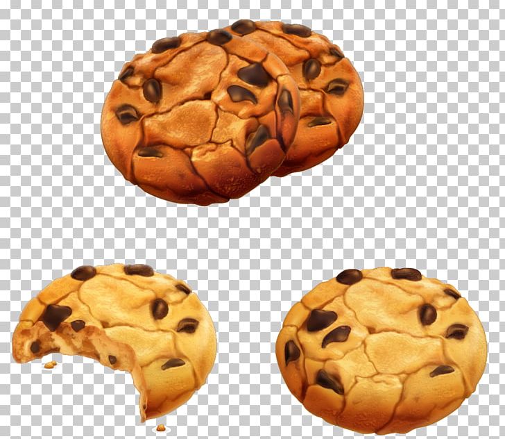 Chocolate Chip Cookie Biscuit Illustration PNG, Clipart, American Food, Baked Goods, Baking, Biscuits, Bread Free PNG Download