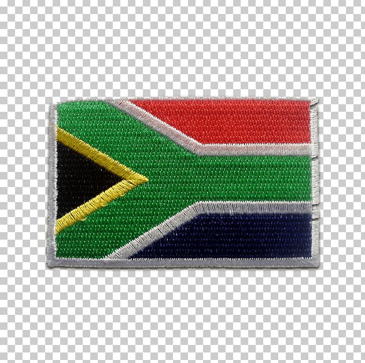 Flag Of South Africa Green Embroidered Patch Flag Of South Africa PNG, Clipart, Angle, Blue, Clothing, Embroidered Patch, Embroidery Free PNG Download