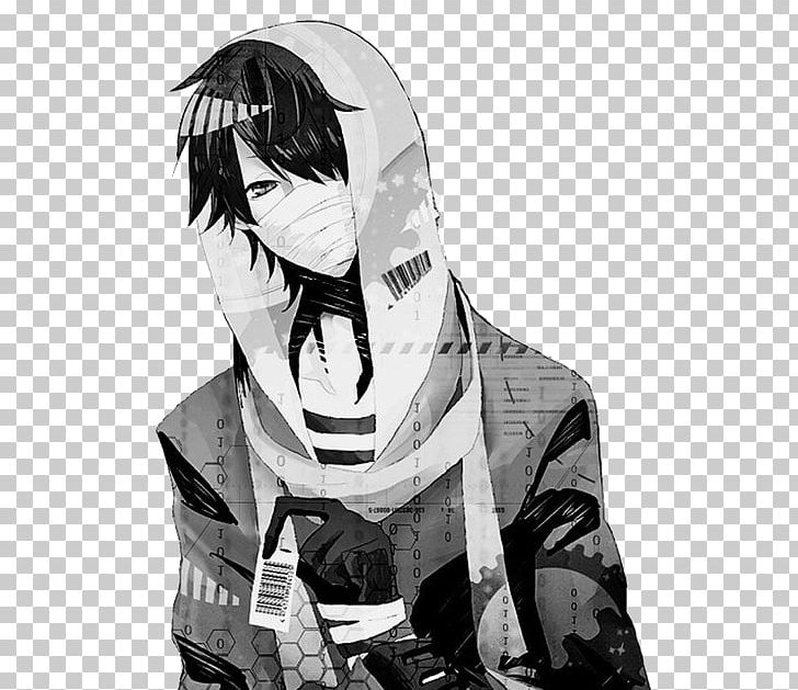 Http  Anime  Boys  Aesthetic Anime Mask  Png Download  Black And White  Aesthetic Anime Boy Transparent Png  vhv