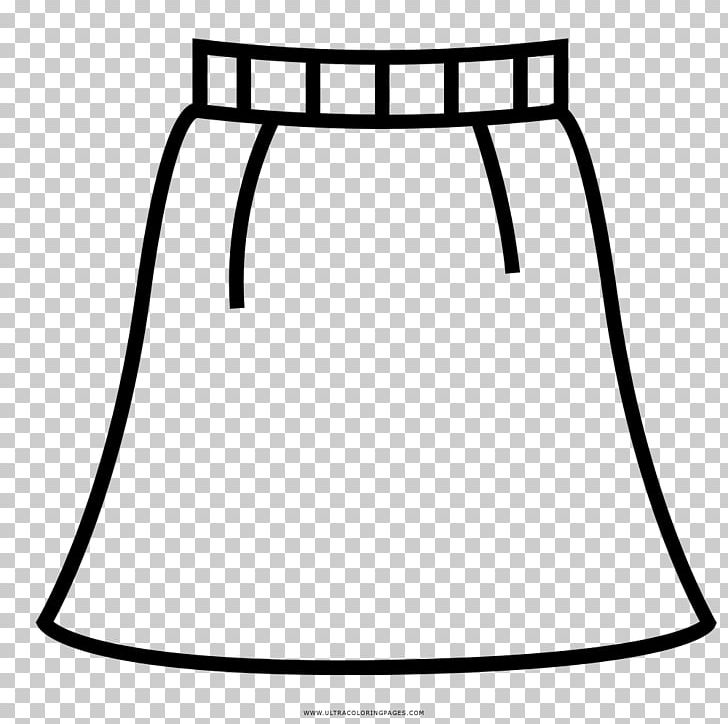 Drawing Skirt Coloring Book Dress PNG, Clipart, Area, Black And White, Clothing, Coloring Book, Diagram Free PNG Download