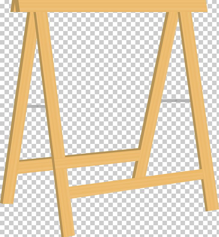 Easel Saw Horses Wood Furniture PNG, Clipart, Angle, Drawing, Easel, Furniture, Line Free PNG Download
