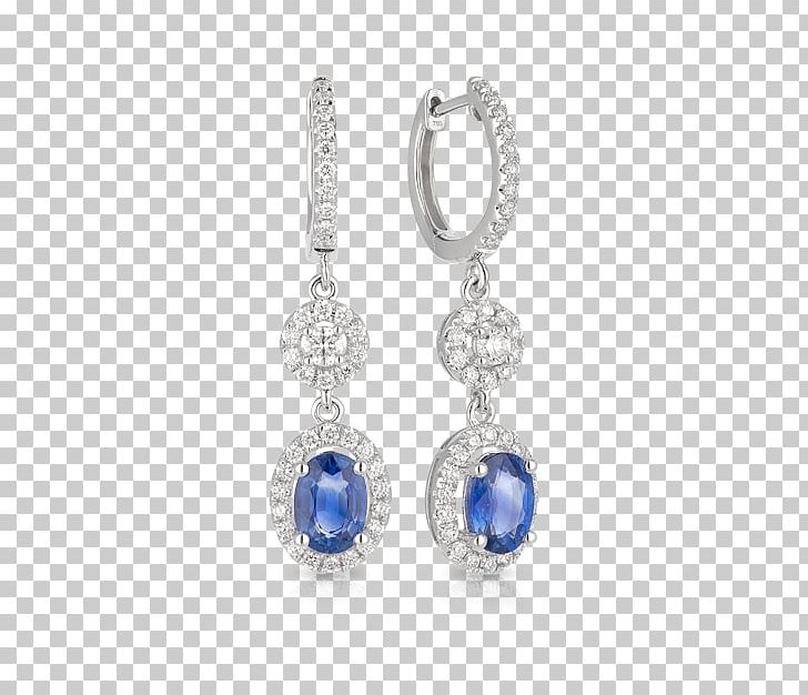 Sapphire Earring Body Jewellery Silver PNG, Clipart,  Free PNG Download