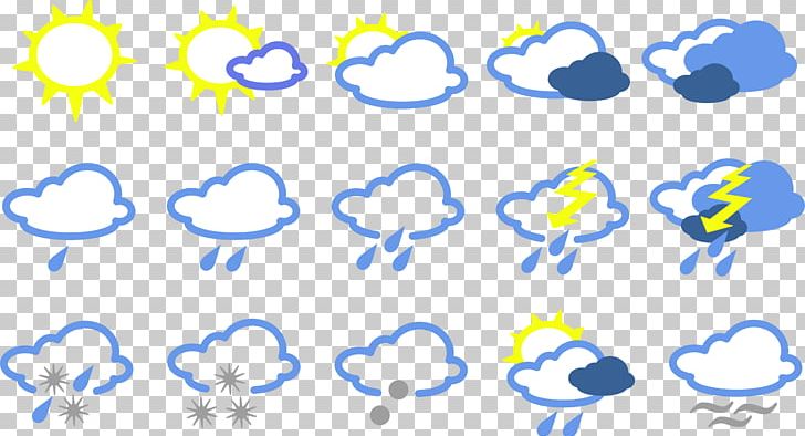 Weather Forecasting Symbol PNG, Clipart, Area, Blue, Circle, Cloud, Line Free PNG Download