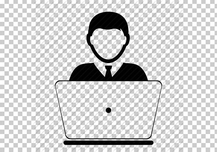Laptop Computer Icons User Avatar PNG, Clipart, Area, Black And White, Communication, Computer Network, Customer Service Free PNG Download