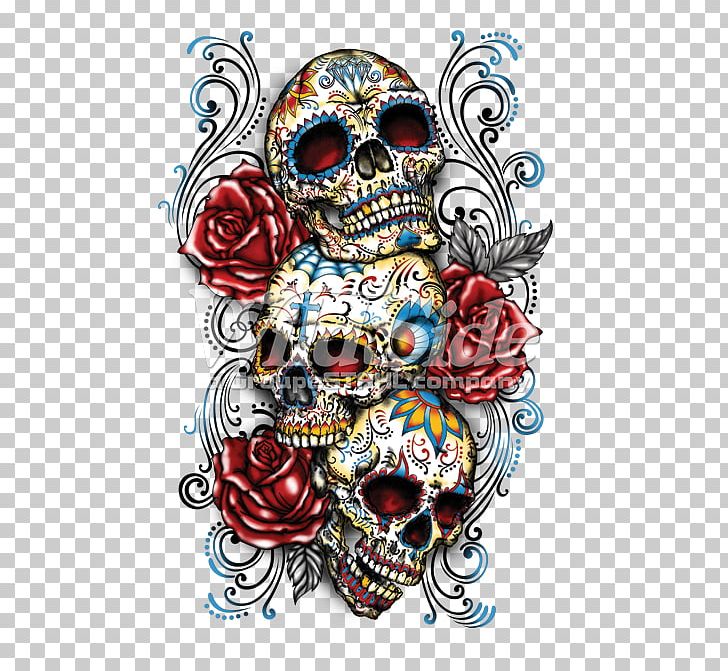 Calavera Human Skull Symbolism Day Of The Dead Rose PNG, Clipart, Art, Bone, Calavera, Clothing, Day Of The Dead Free PNG Download