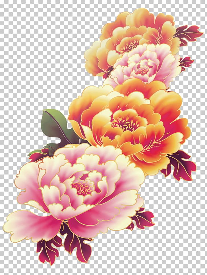 China Peony Chinese New Year PNG, Clipart, Artificial Flower, Blossom, Chinese, Chinese Border, Chinese Lantern Free PNG Download