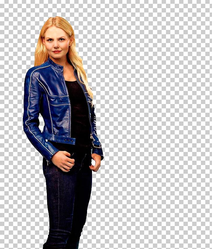 Jennifer Morrison Emma Swan Once Upon A Time Leather Jacket PNG, Clipart, Artificial Leather, Blue, Clothing, Coat, Collar Free PNG Download