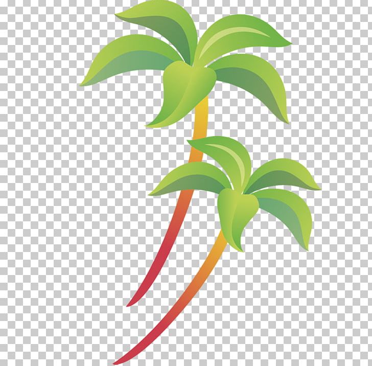 Euclidean Cartoon PNG, Clipart, Branch, Christmas Tree, Coconut, Coconut Trees, Decorative Free PNG Download