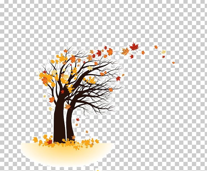 Tree PNG, Clipart, Autumn, Branch, Clip Art, Computer Wallpaper, Falling Free PNG Download