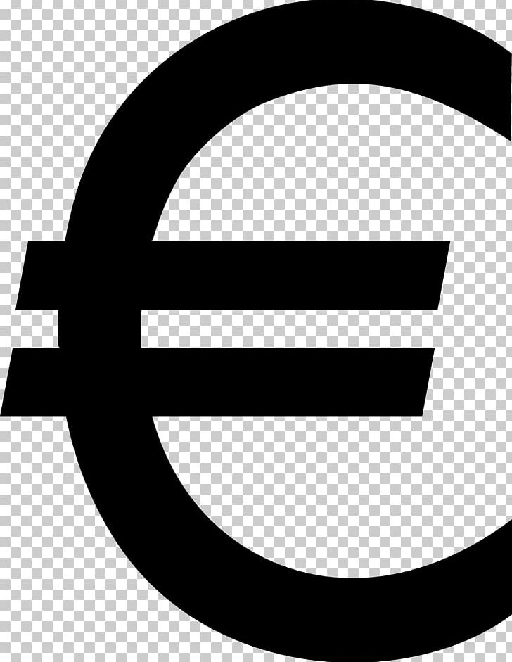 Euro Sign Currency Symbol PNG, Clipart, 2 Euro Coin, Black And White, Brand, Circle, Computer Icons Free PNG Download
