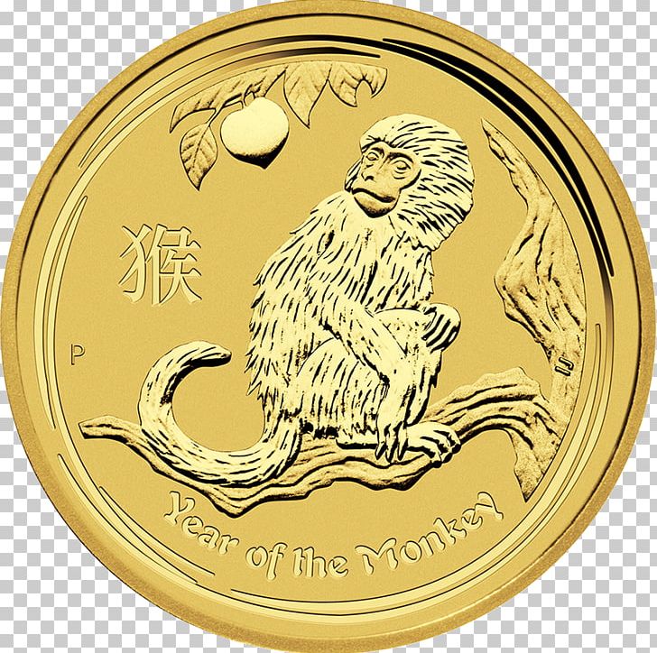 Perth Mint Gold Coin Bullion Coin Monkey PNG, Clipart, Australia, Big Cats, Bullion, Carnivoran, Cat Like Mammal Free PNG Download
