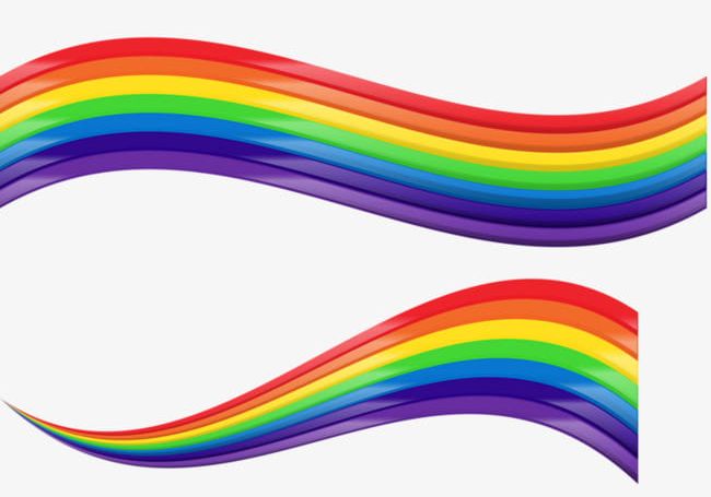 Rainbow Ribbon PNG, Clipart, Cartoon, Pattern, Rainbow, Rainbow Clipart, Ribbon Free PNG Download