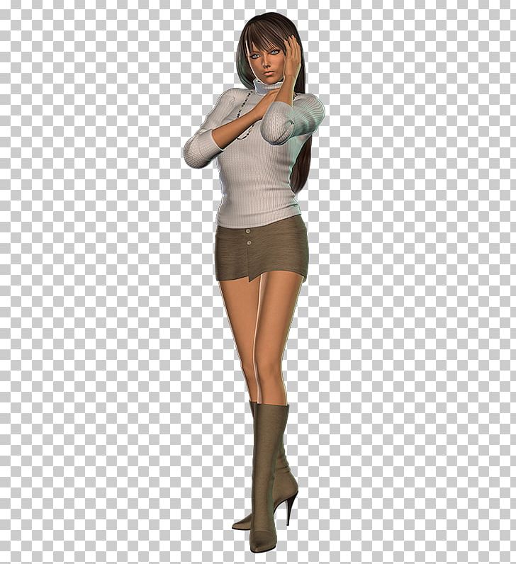 Miniskirt Shoulder Thigh Costume Top PNG, Clipart, Abdomen, Brown Hair, Clothing, Costume, Girl Free PNG Download