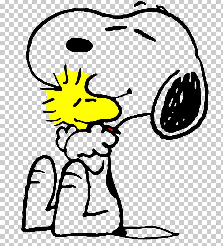 Snoopy Charlie Brown Woodstock Hug Peanuts PNG, Clipart, Art, Artwork, Black, Black And White, Charlie Brown And Snoopy Show Free PNG Download