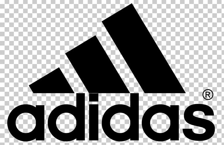 Adidas Logo Three Stripes Brand Shoe PNG, Clipart, Adidas, Angle, Black, Black And White, Brand Free PNG Download