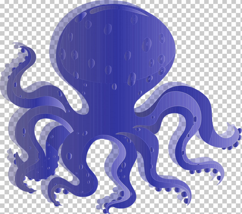 Octopus Blue Purple Cobalt Blue Octopus PNG, Clipart, Blue, Cobalt Blue, Electric Blue, Giant Pacific Octopus, Octopus Free PNG Download