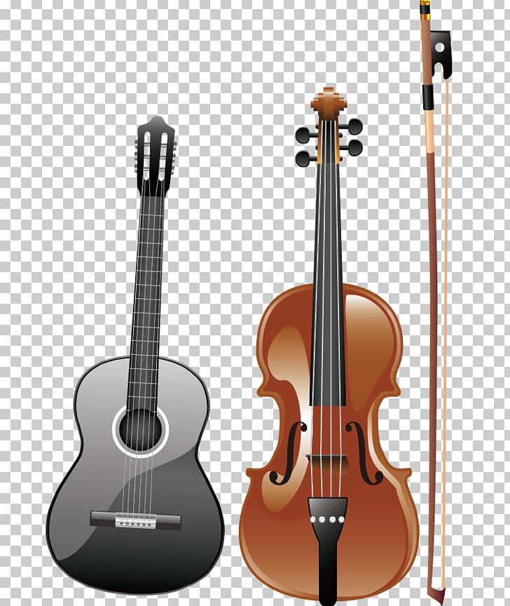 Electric Violin Musical Instrument Acoustic-electric Guitar Acoustic Guitar PNG, Clipart, Aco, Acoustic Electric Guitar, Double Bass, Music, Objects Free PNG Download