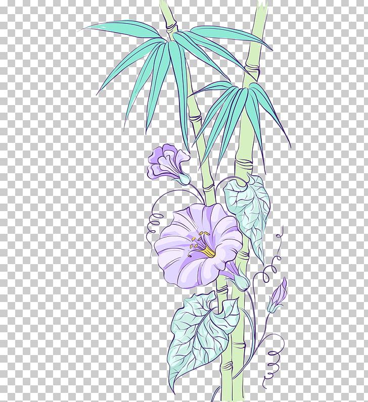 Floral Design Bamboo PNG, Clipart, Art, Artwork, Branch, Cartoon, Copyright Free PNG Download