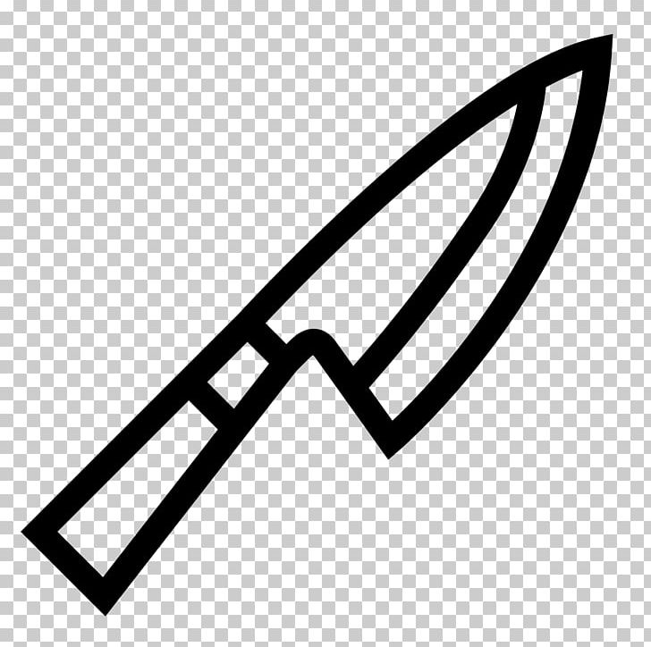 Knife Kitchen Knives Cleaver Computer Icons PNG, Clipart, Angle, Black And White, Blade, Butcher Knife, Chefs Knife Free PNG Download