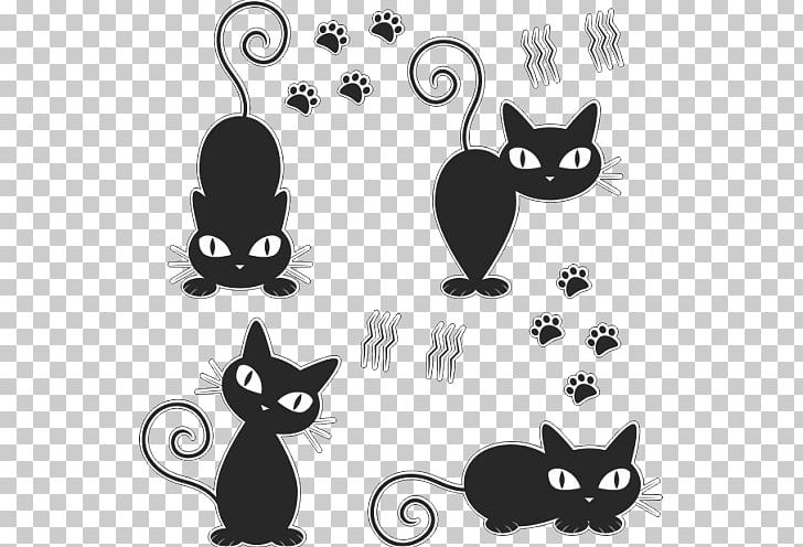 Black Cat Kitten PNG, Clipart, Animals, Black And White, Black Cat, Bow Tie, Carnivoran Free PNG Download
