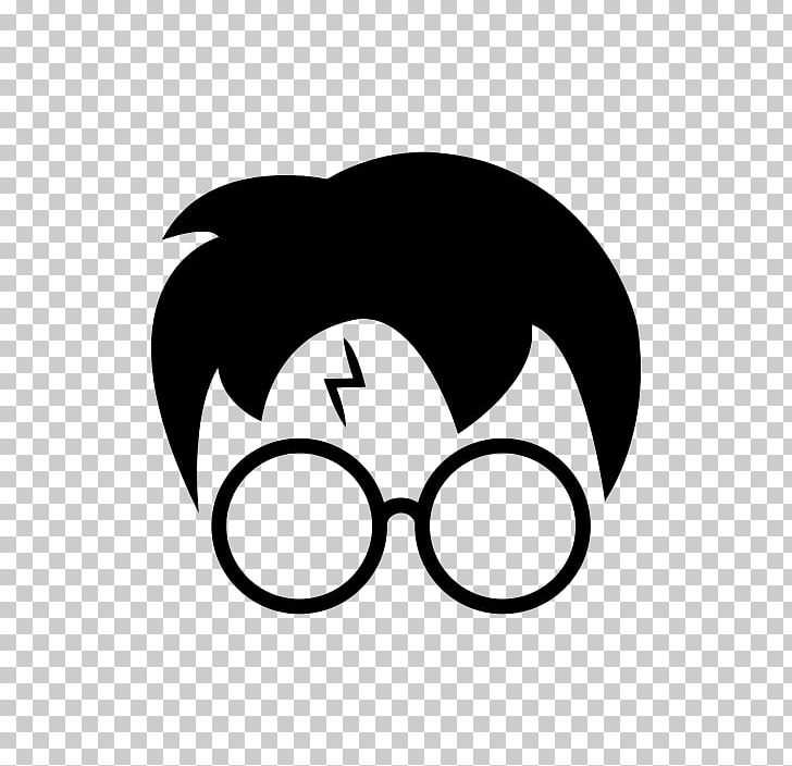 Harry Potter And The Deathly Hallows Harry Potter And The Philosopher's Stone Harry Potter And The Cursed Child Stencil PNG, Clipart, Black, Black And White, Circle, Comic, Eyewear Free PNG Download