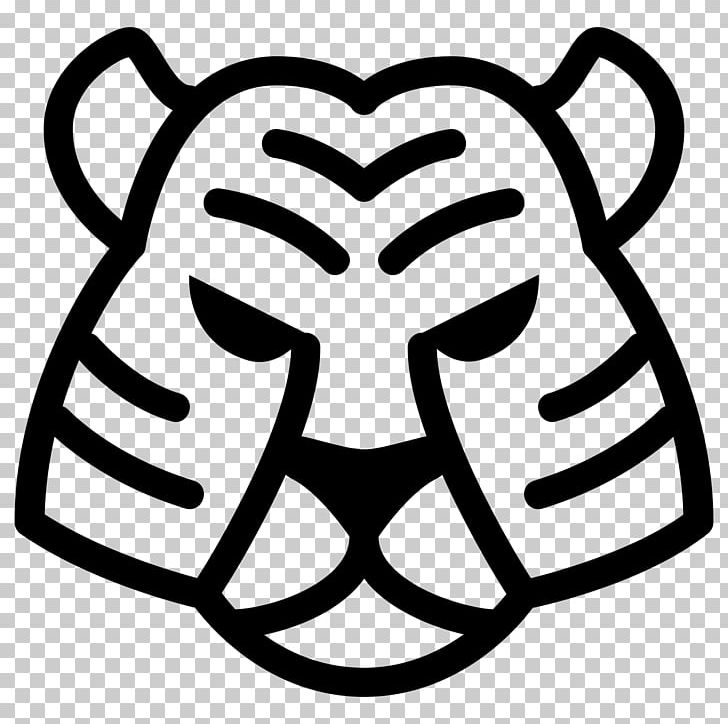 Tiger Computer Icons Symbol PNG, Clipart, Animals, Black And White, Computer Icons, Desktop Wallpaper, Emoticon Free PNG Download