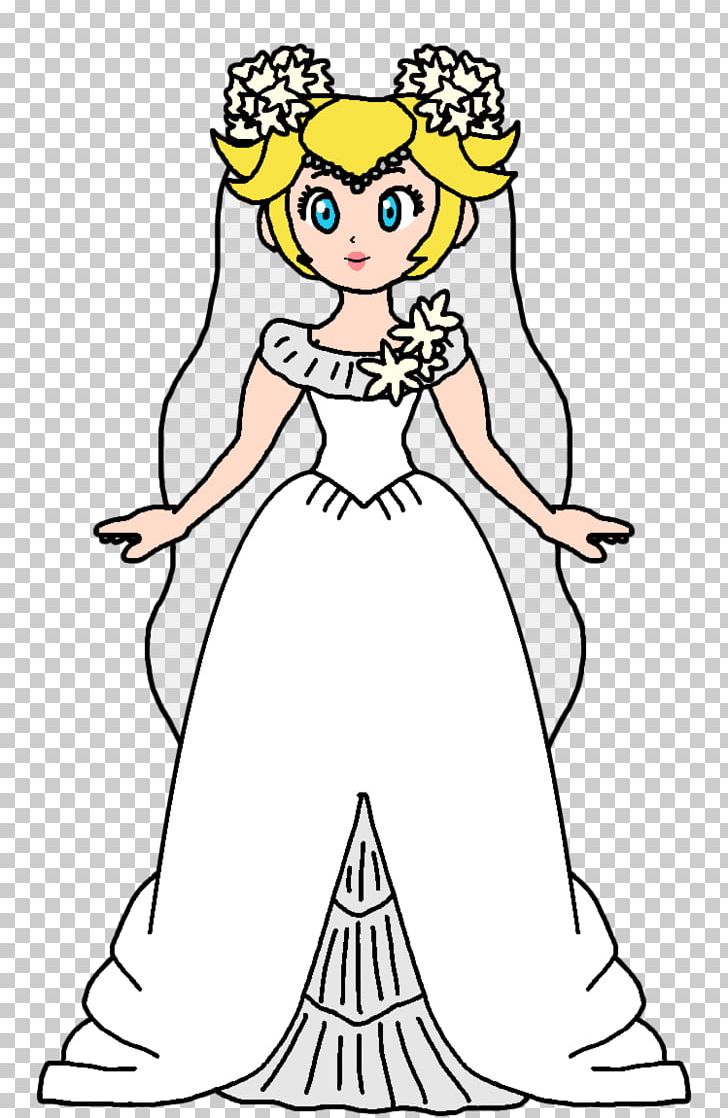 Wedding Dress Princess Peach Super Mario Odyssey Clothing Png, Clipart,  Bead, Black And White, Bubble Gum,