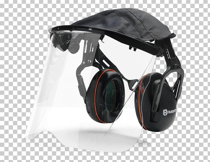 Visor Earmuffs Personal Protective Equipment Husqvarna Group Poly PNG, Clipart, Audio Equipment, Brushcutter, Chainsaw, Clothing, Clothing Accessories Free PNG Download