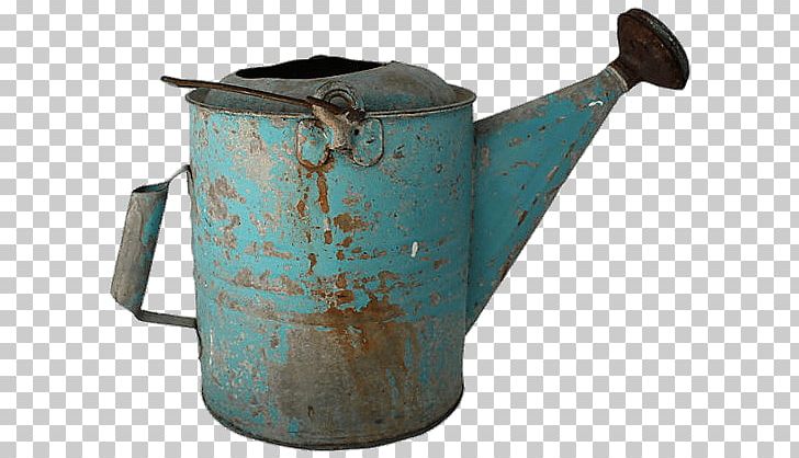 Rusty Turquoise Watering Can PNG, Clipart, Objects, Watering Cans Free PNG Download