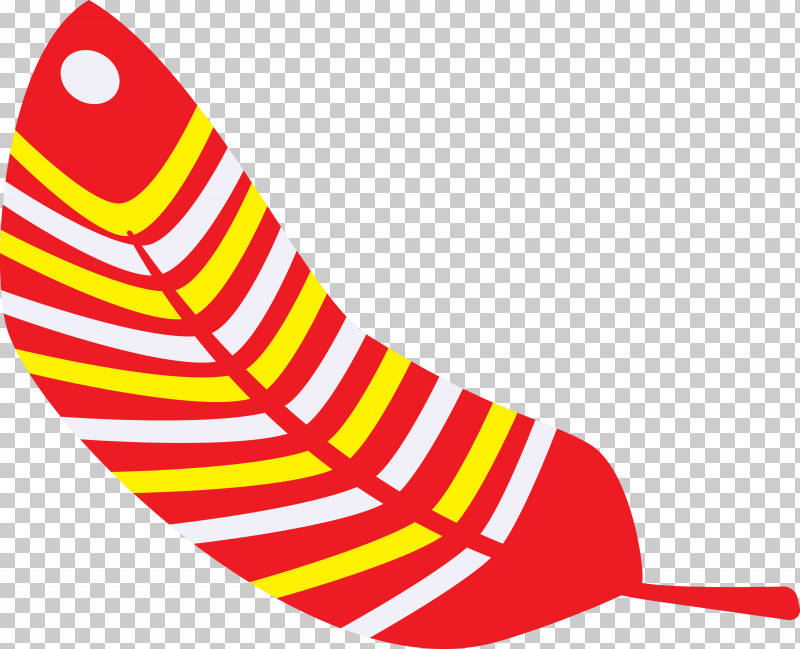 Yellow Shoe Line Point Area PNG, Clipart, Area, Cartoon Feather, Line, Meter, Point Free PNG Download