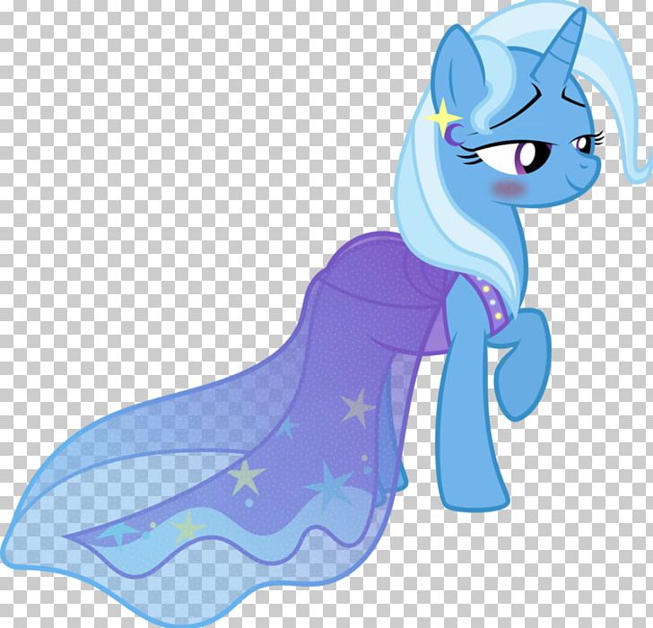 Pony Trixie Dress Shining Armor Clothing PNG, Clipart, Clothing, Deviantart, Dress, Electric Blue, Equestria Free PNG Download